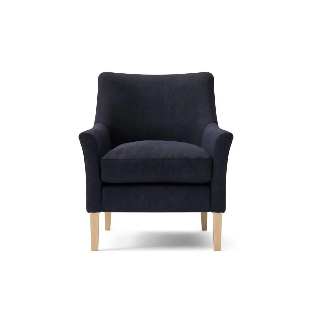 Nancy Armchair - Ink, Eco Chenille image