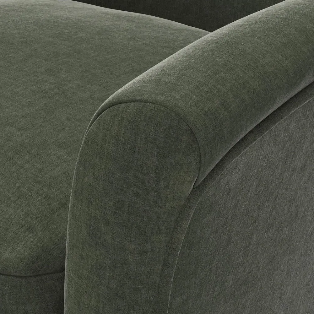 Nancy Armchair - Moss, Eco Chenille