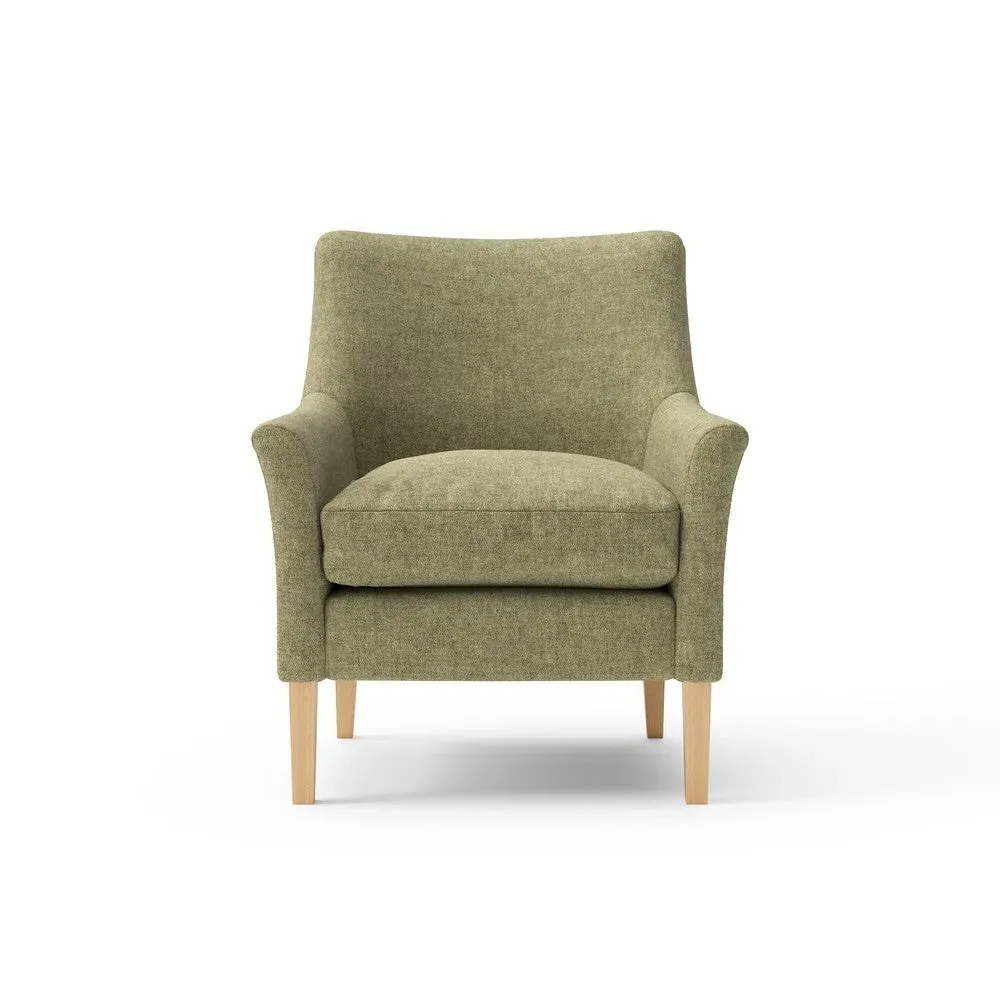 Nancy Armchair - Sage, Aquaclean Oxford