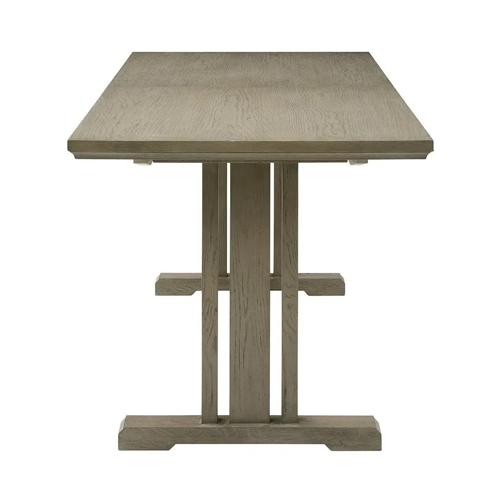 Notgrove 6-8 Seater Extendable Dining Table - Weathered Oak