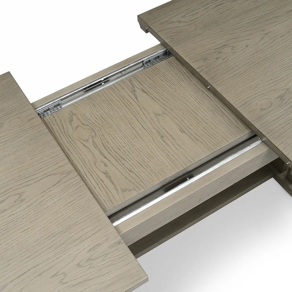 Notgrove 6-8 Seater Extendable Dining Table - Weathered Oak