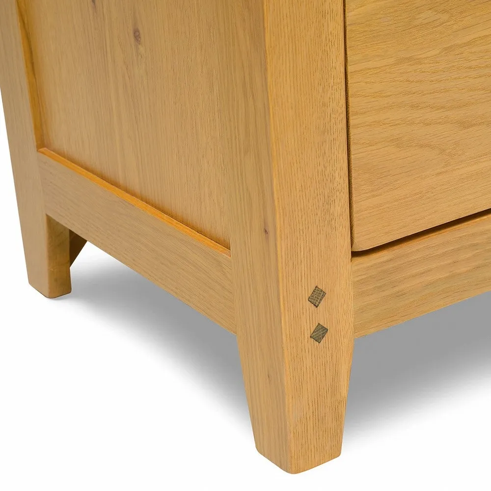 Oakland 7 Drawer Chest - Rustic Oak