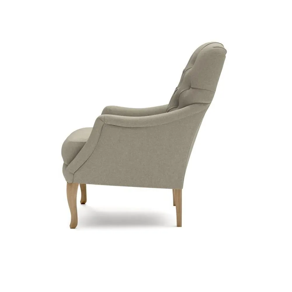 Armchair - Mid Grey, House Linen Mix