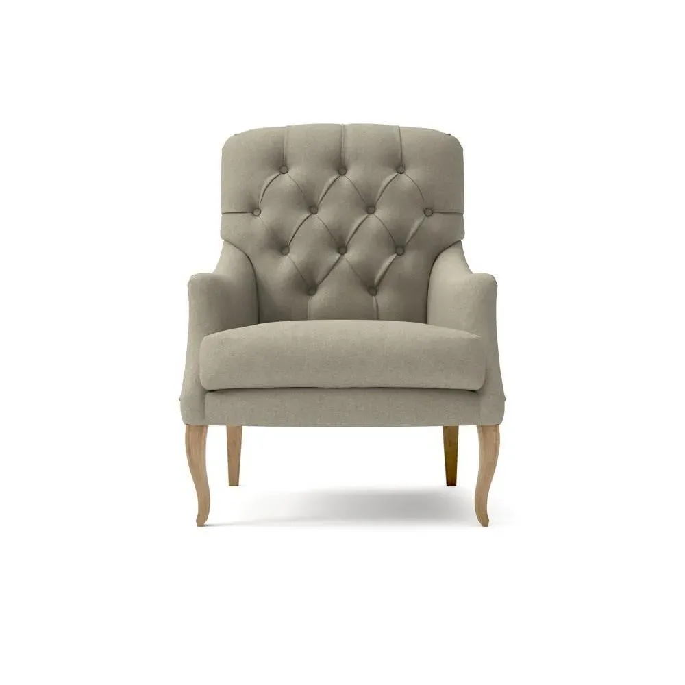 Armchair - Mid Grey, House Linen Mix