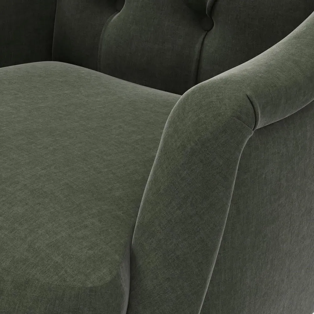 Armchair - Moss, Eco Chenille