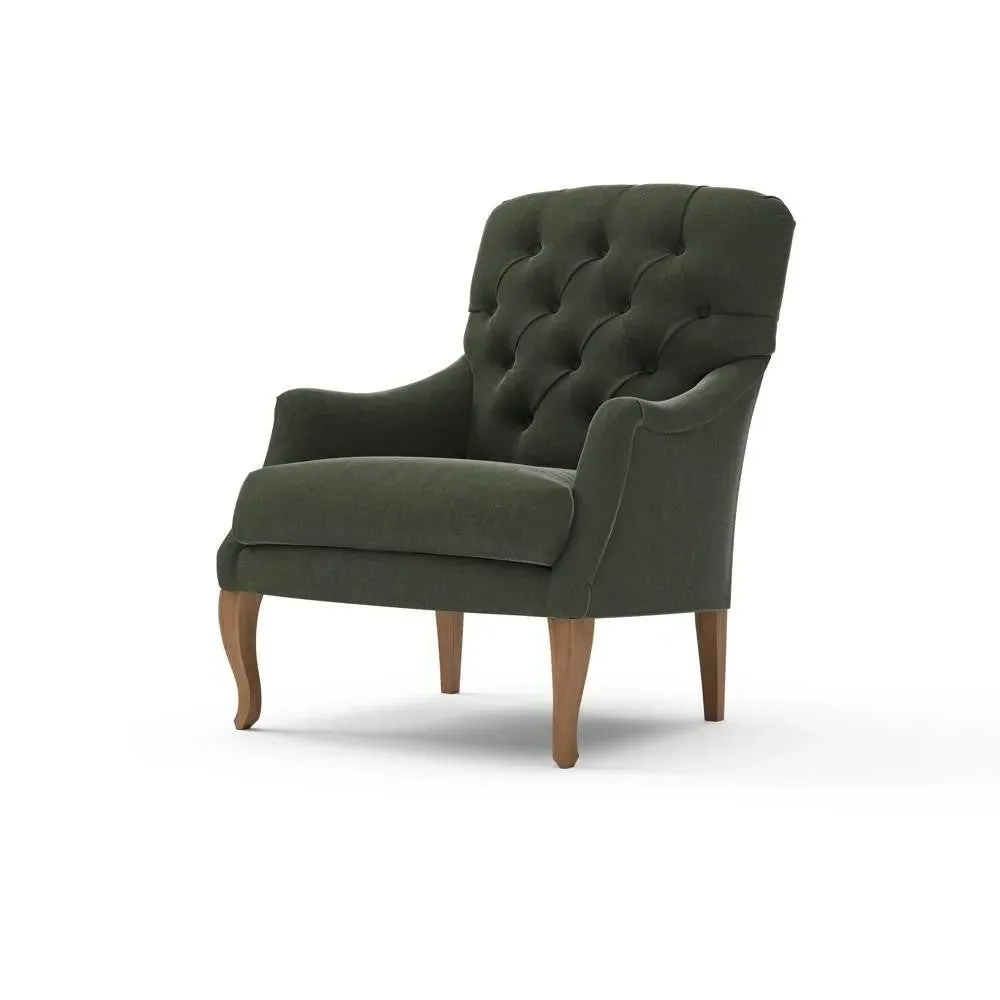 Armchair - Moss, Eco Chenille
