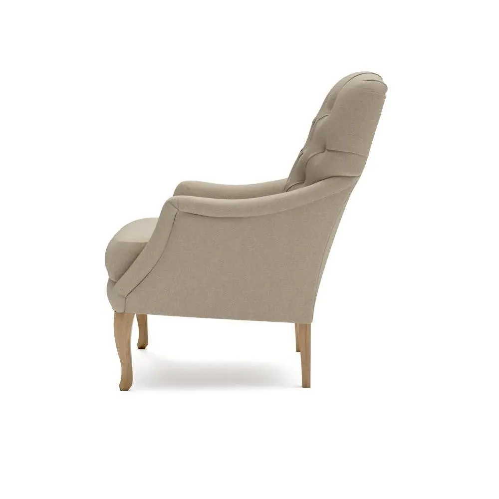 Armchair - Natural, House Linen Mix