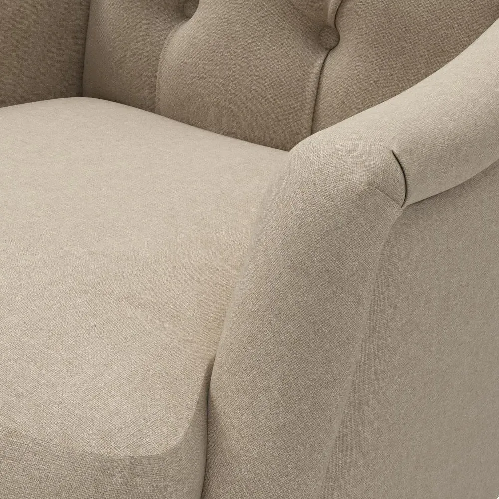 Armchair - Natural, House Linen Mix