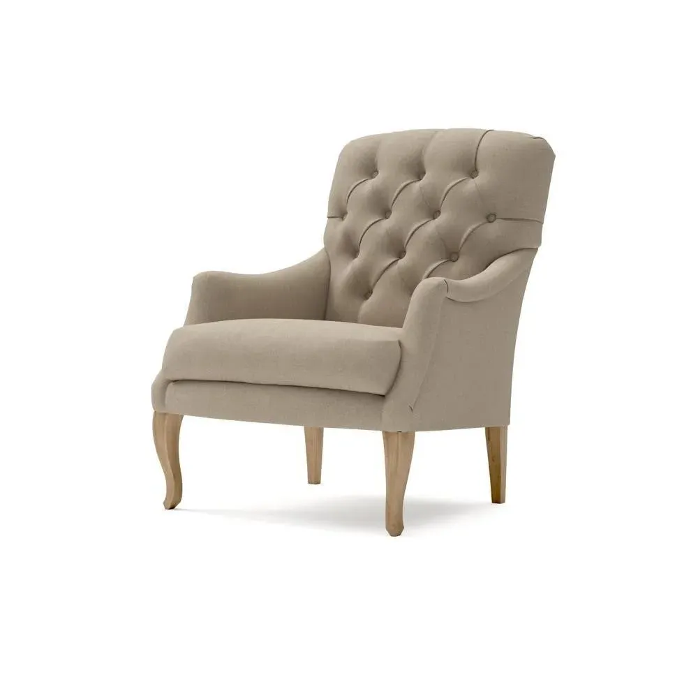 Armchair - Natural, House Linen Mix