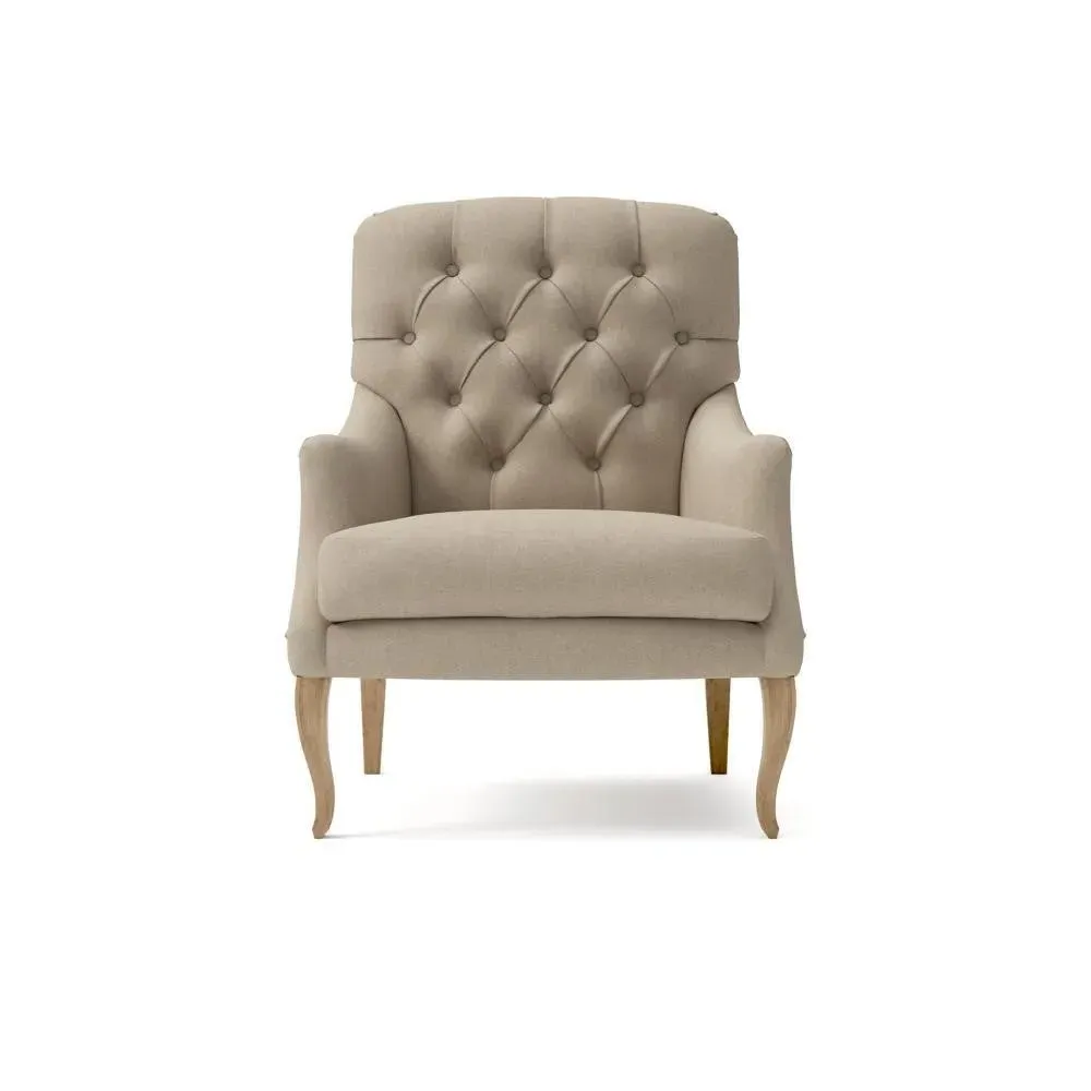Armchair - Natural, House Linen Mix