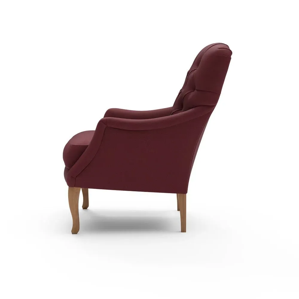 Armchair - Rosehip, House Linen Mix