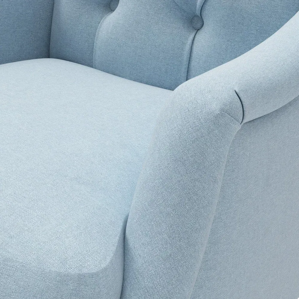 Armchair - Sky Blue, House Linen Mix