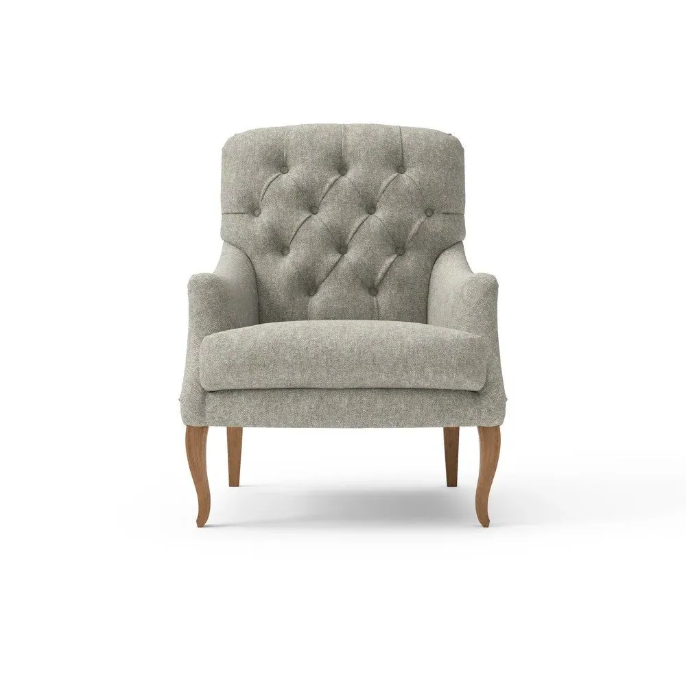 Olivia Armchair - Lichen Green, Aquaclean Oxford image