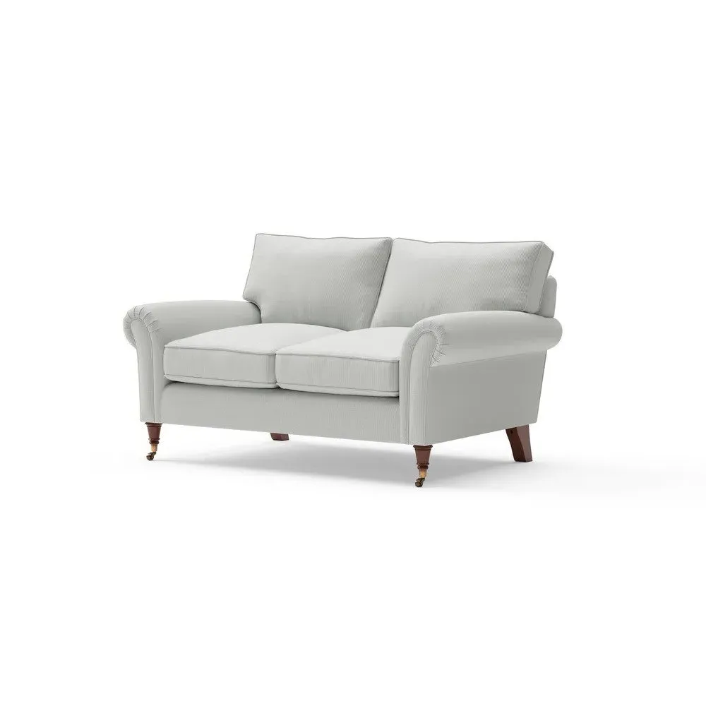 2-Seater Sofa Broadway Stripe - Duck Egg Blue