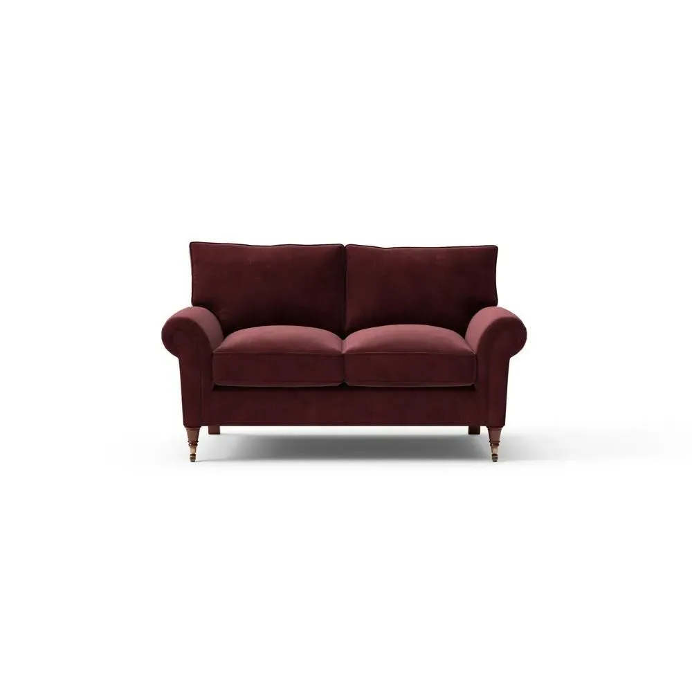 2-Seater Sofa - Dark Rosehip, Matt Velvet image