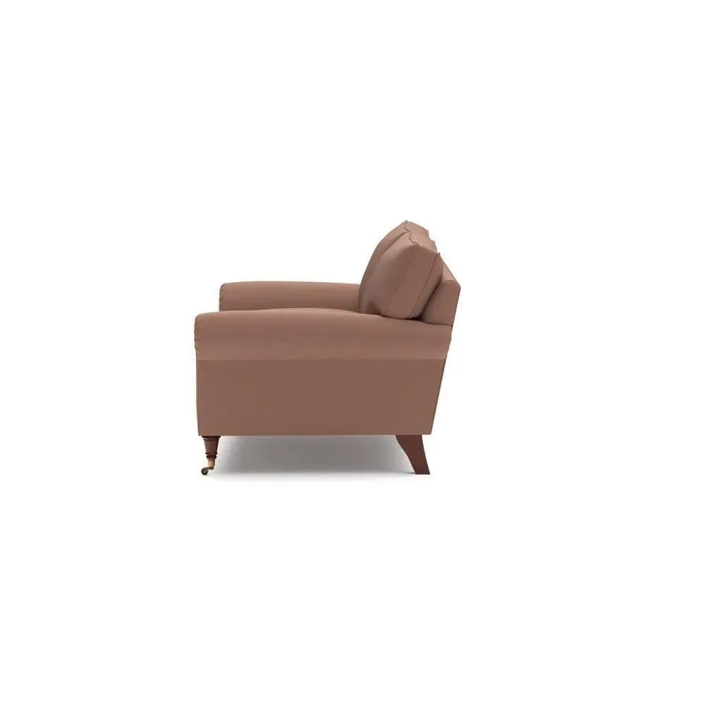 2-Seater Sofa - Dusky Blush, House Linen Mix