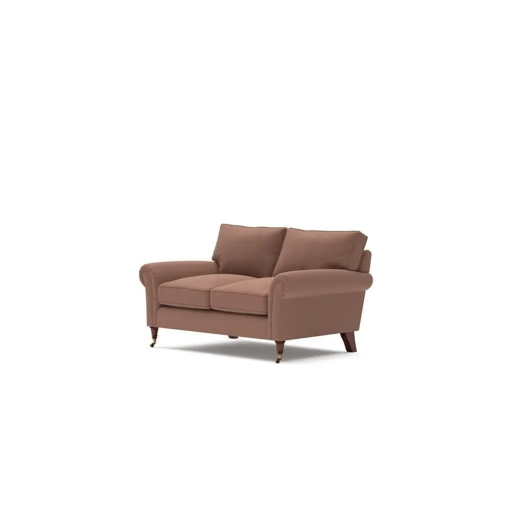 2-Seater Sofa - Dusky Blush, House Linen Mix