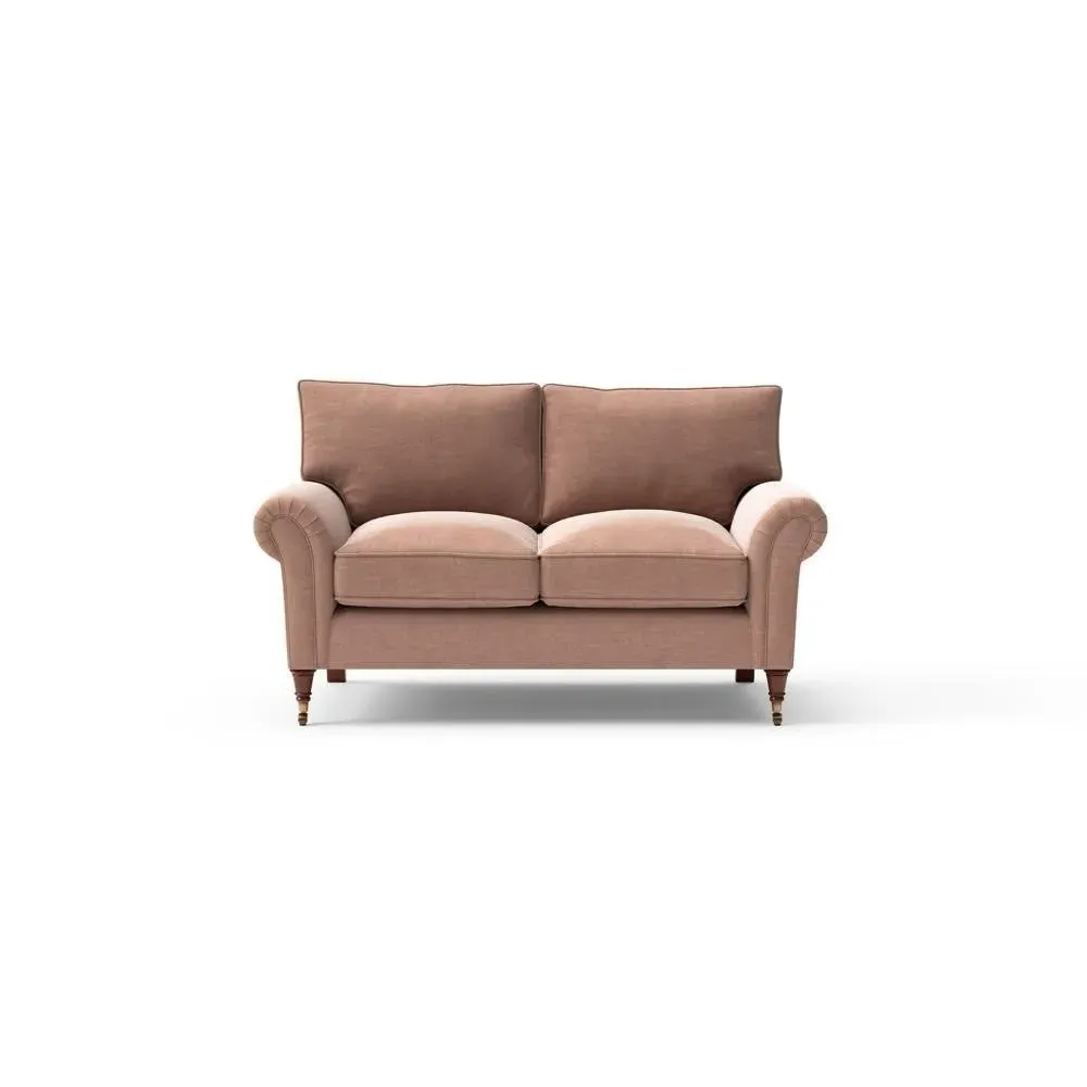 2-Seater Sofa - Dusky Rose, Eco Chenille image