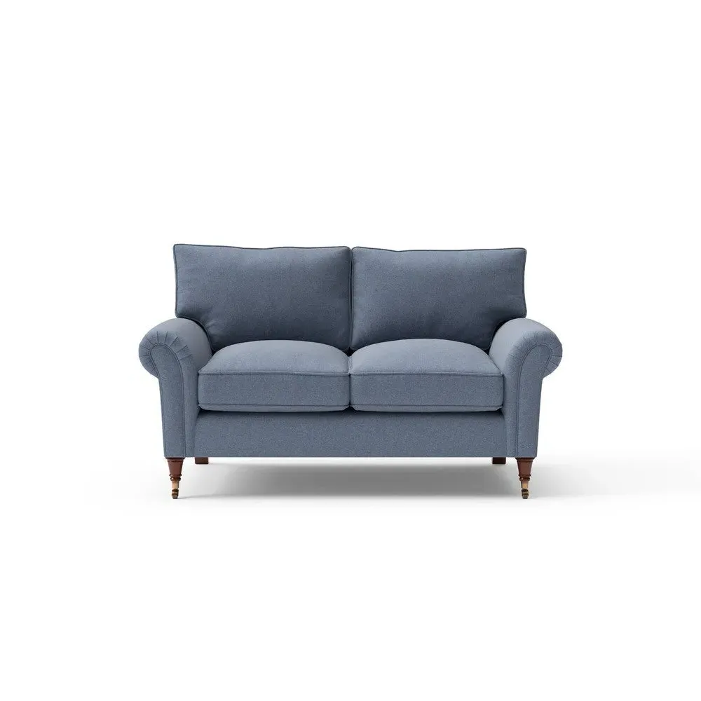 2-Seater Sofa - Indigo, House Linen Mix image