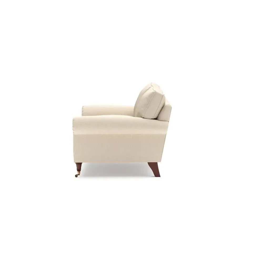 2-Seater Sofa - Lily White, House Linen Mix