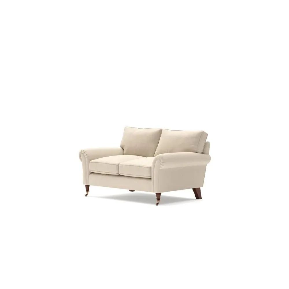 2-Seater Sofa - Lily White, House Linen Mix