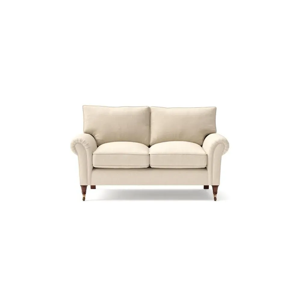 2-Seater Sofa - Lily White, House Linen Mix image