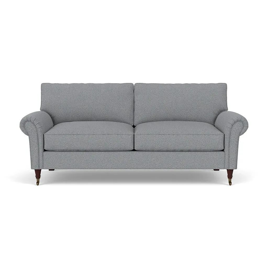 3-Seater Sofa - Blue Marl, House Weave