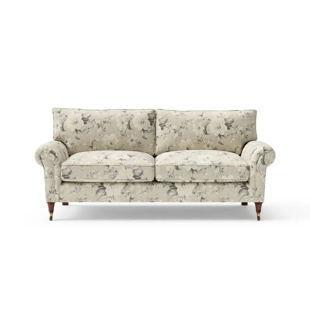3-Seater Sofa - Clay, Broadway Floral
