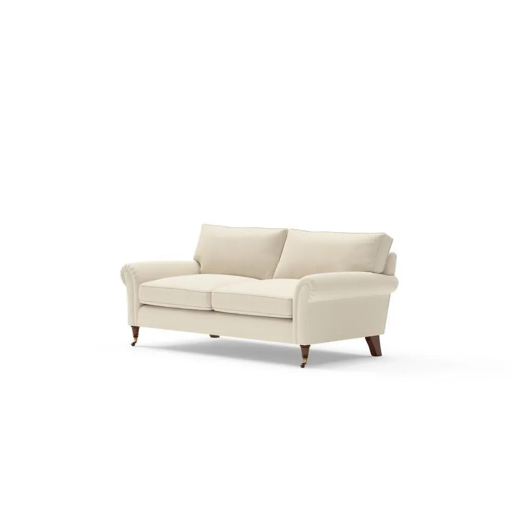 3 Seater Sofa - Cream, House Weave