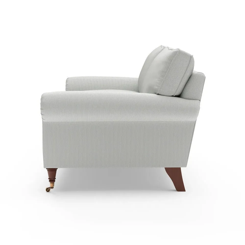 3-Seater Sofa - Duck Egg, Broadway Stripe