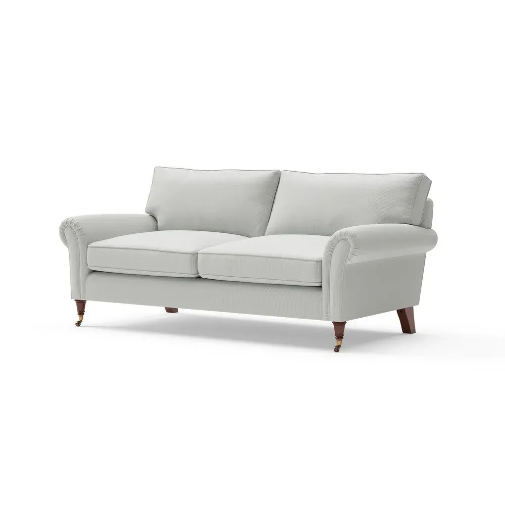 3-Seater Sofa - Duck Egg, Broadway Stripe