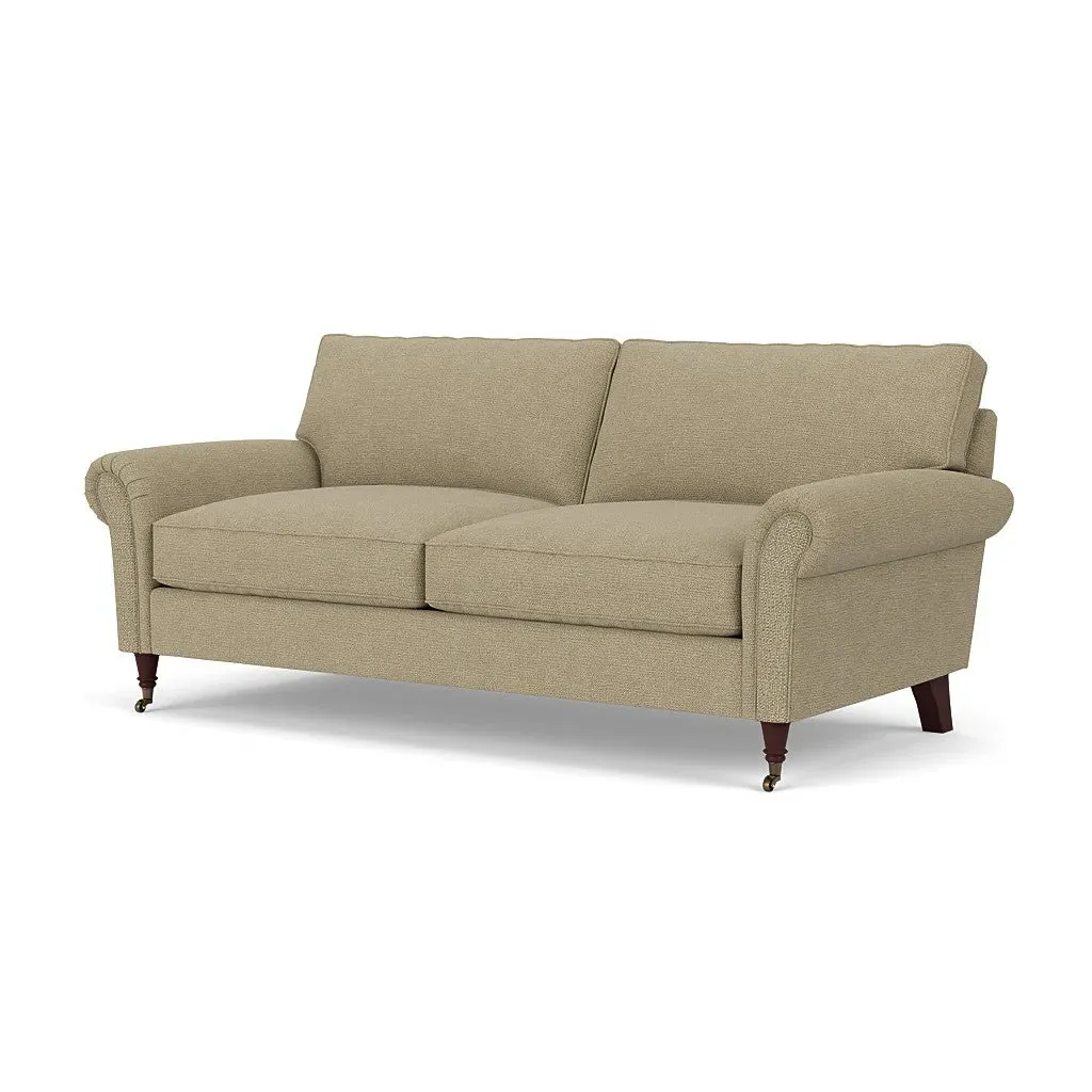 3-Seater Sofa - Green Marl, House Weave