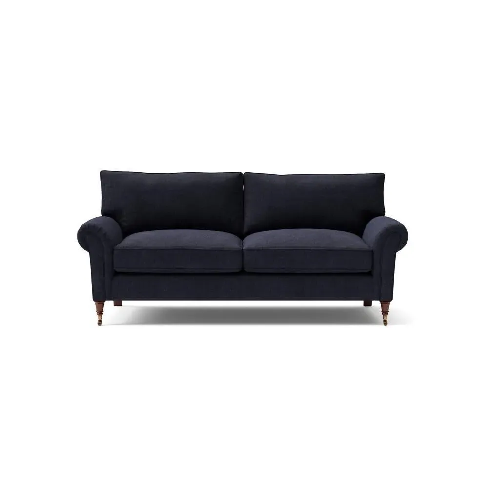 3 Seater Sofa - Ink, Eco Chenille