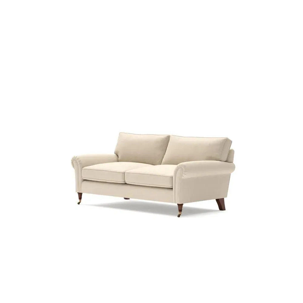 3-Seater Sofa - Lily White, House Linen Mix