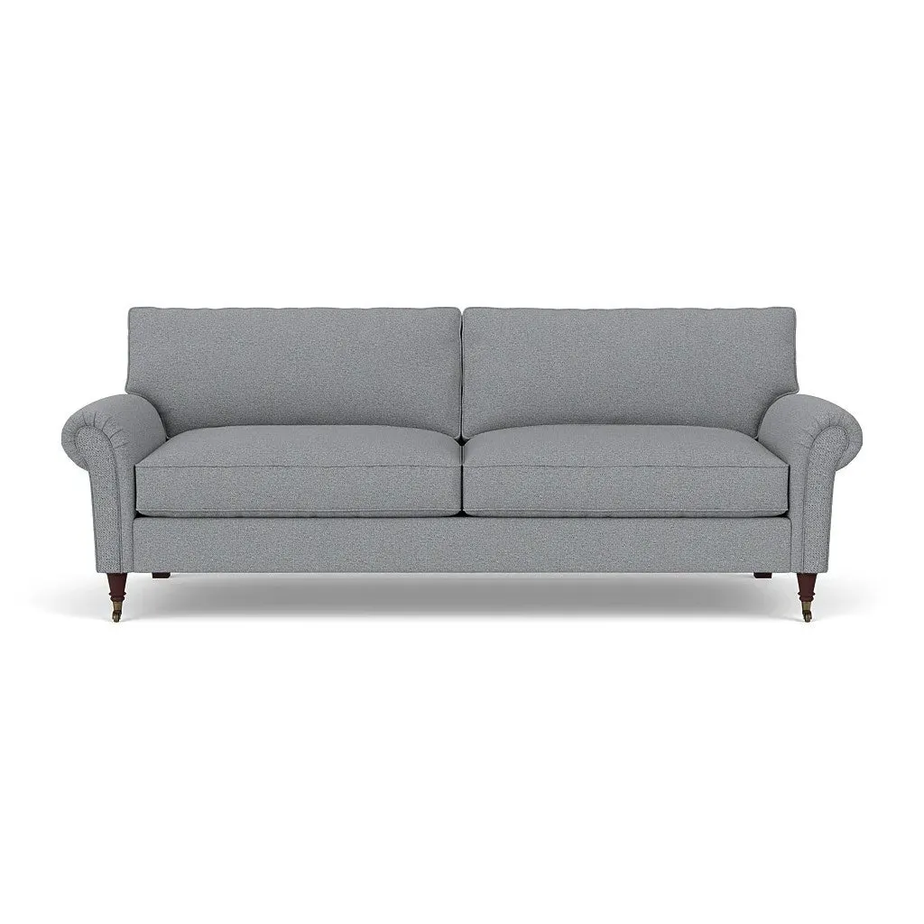 4-Seater Sofa - Blue Marl, House Weave