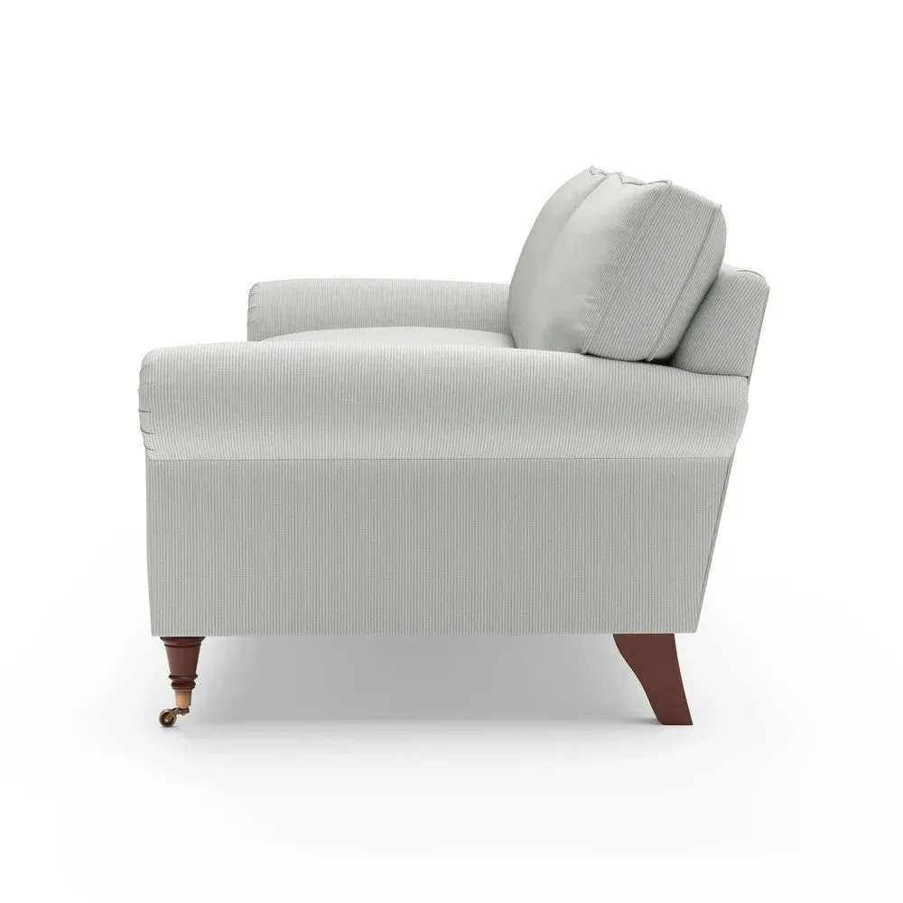 4-Seater Sofa - Duck Egg, Broadway Stripe