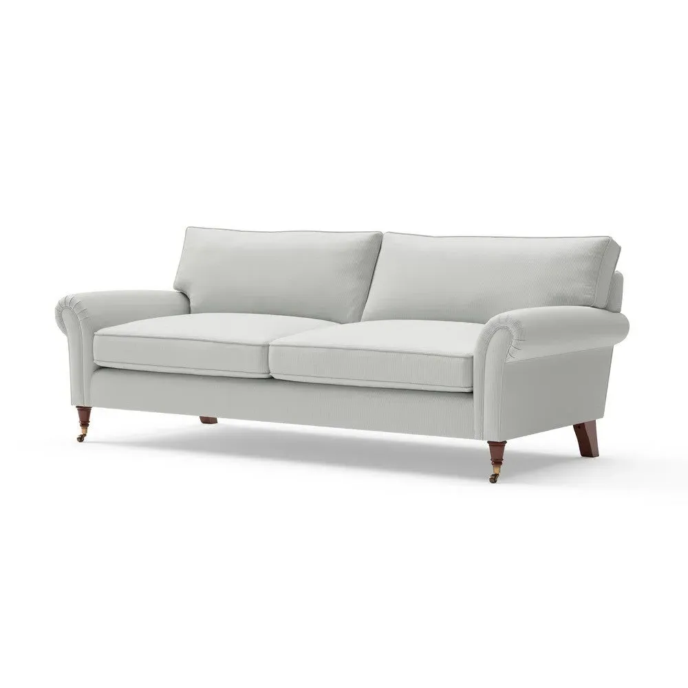 4-Seater Sofa - Duck Egg, Broadway Stripe