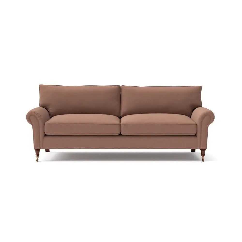 4-Seater Sofa - Dusky Blush, House Linen Mix