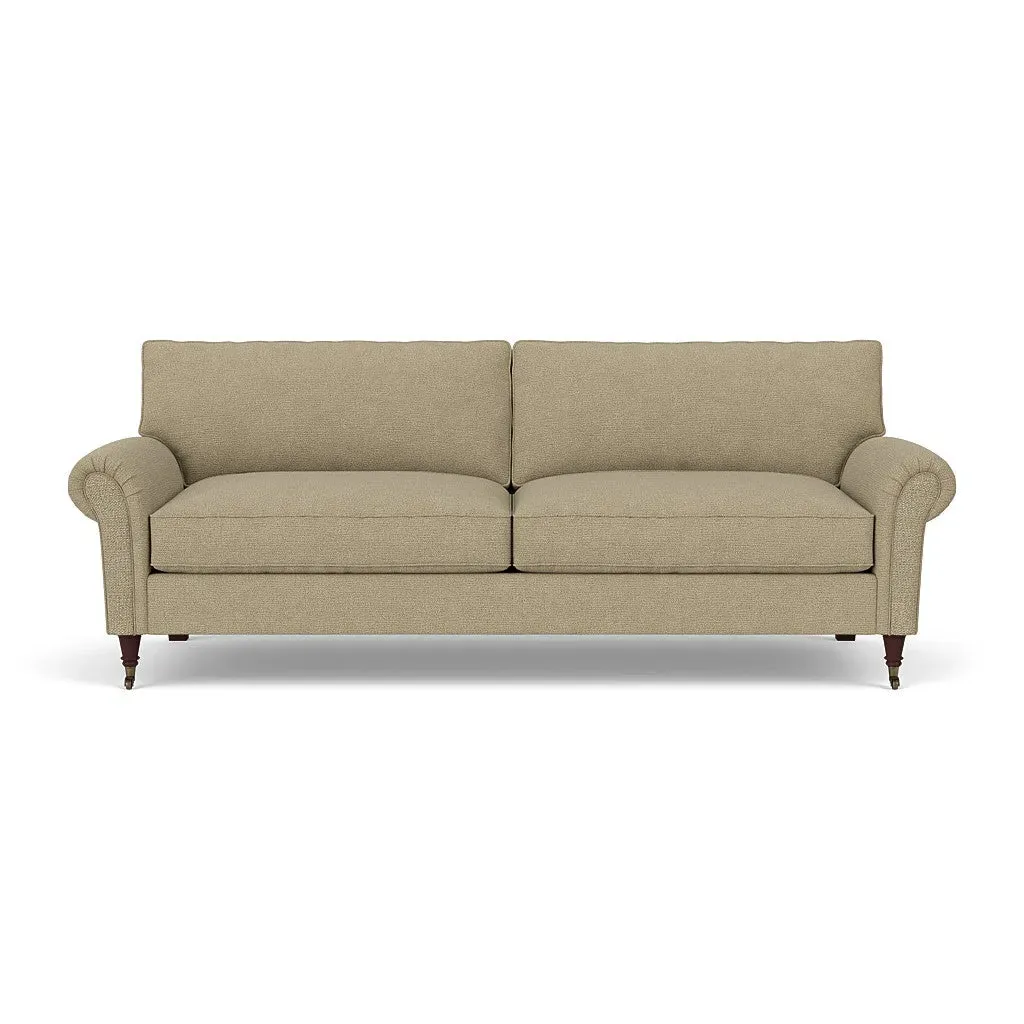 4-Seater Sofa - Green Marl, House Weave