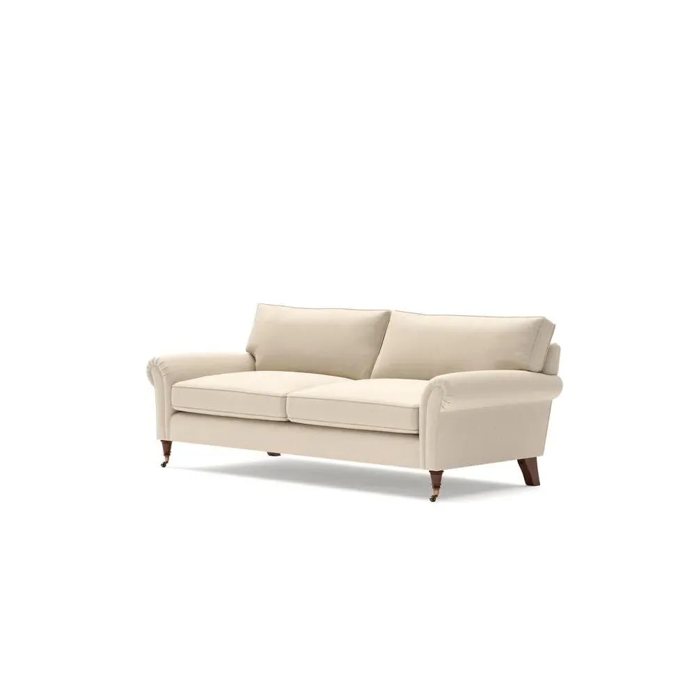 4-Seater Sofa - Lily White, House Linen Mix