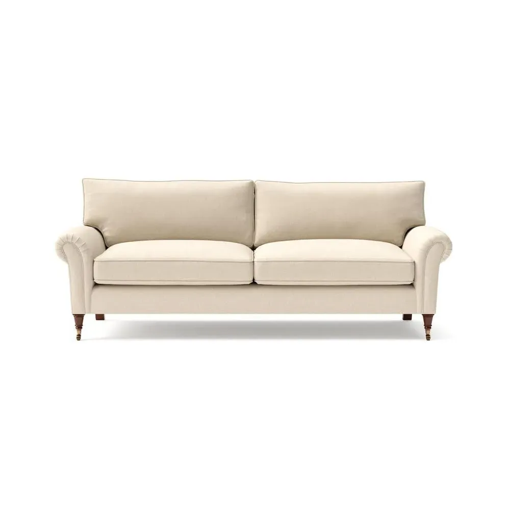4-Seater Sofa - Lily White, House Linen Mix