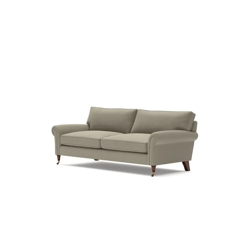 4 Seater Sofa - Mid Grey, House Linen Mix