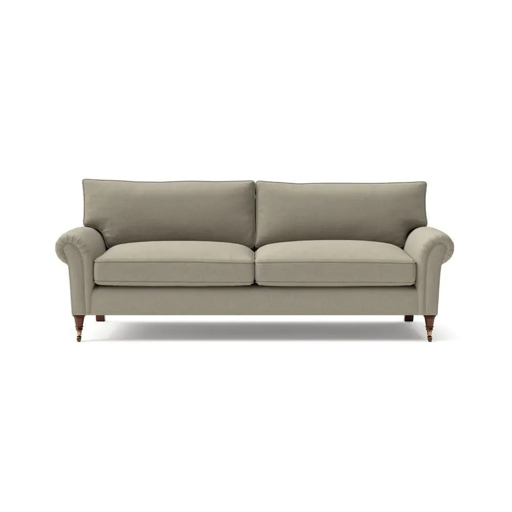 4 Seater Sofa - Mid Grey, House Linen Mix image
