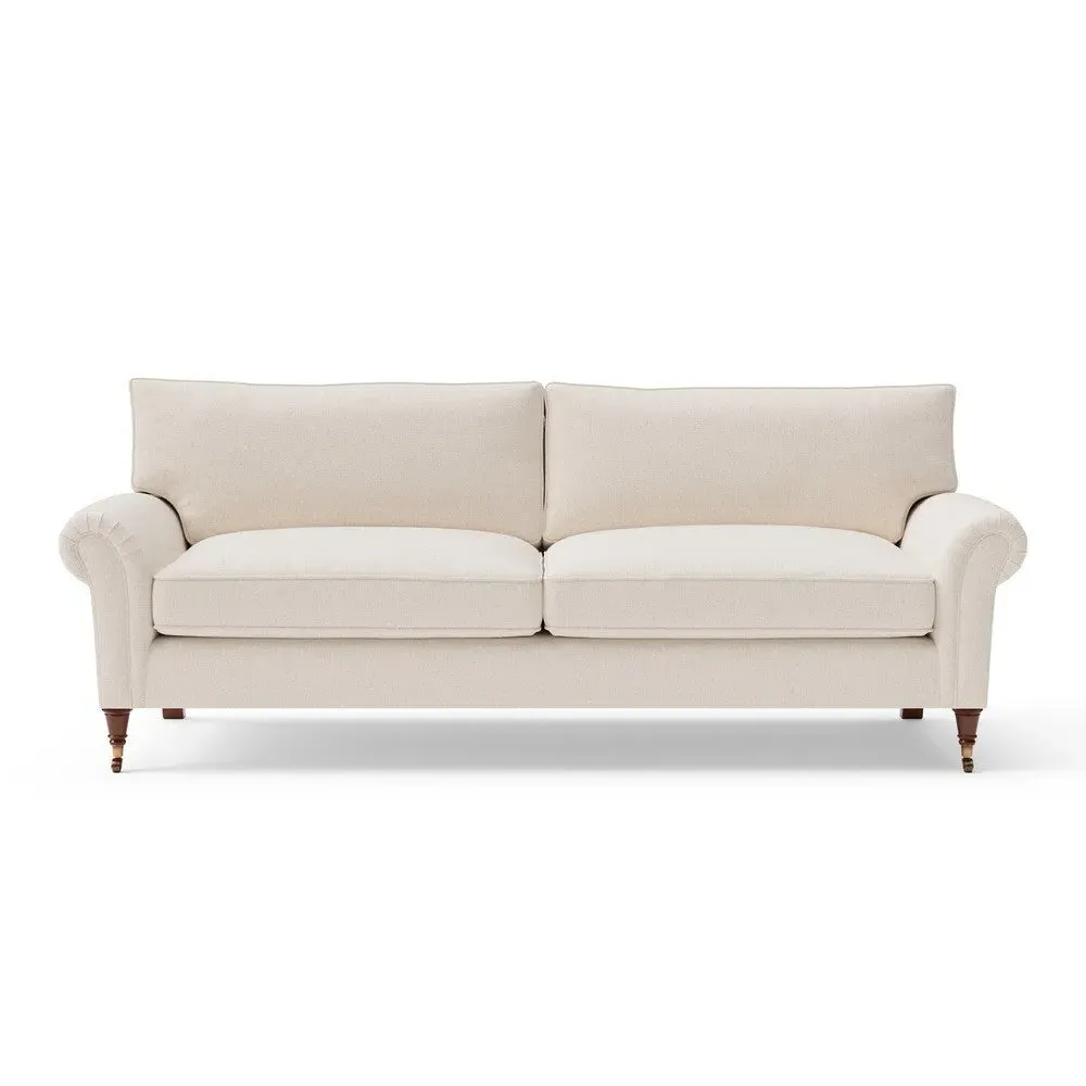 4-Seater Sofa - Natural, Rustic Weave