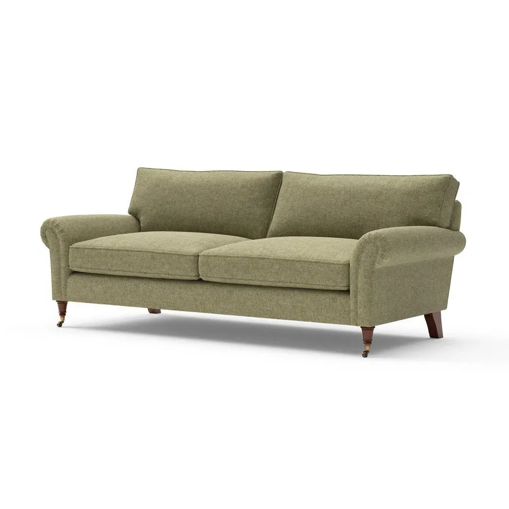 4-Seater Sofa - Sage, Aquaclean Oxford