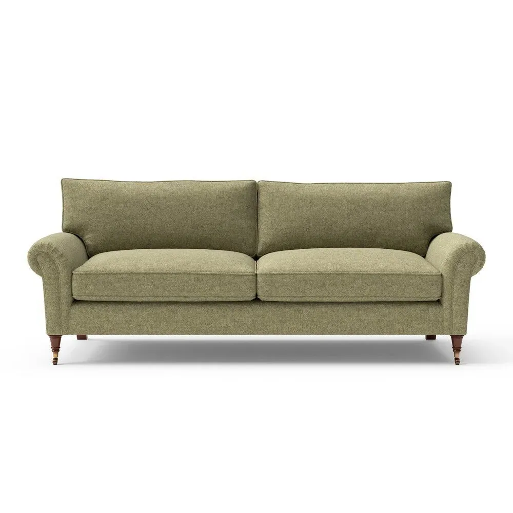 4-Seater Sofa - Sage, Aquaclean Oxford