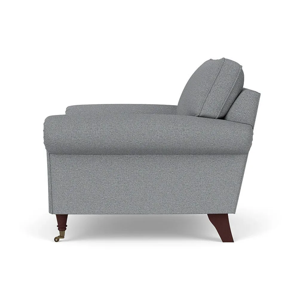 Armchair - Blue Marl, House Weave