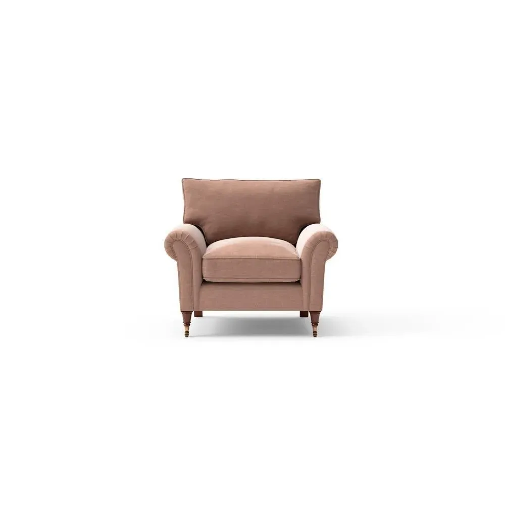 Armchair - Dusky Rose, Eco Chenille image