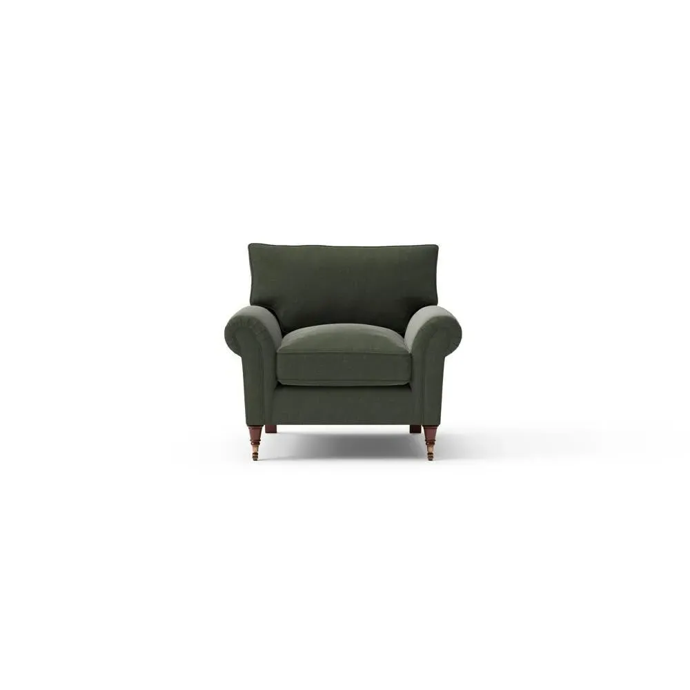 Armchair - Moss, Eco Chenille