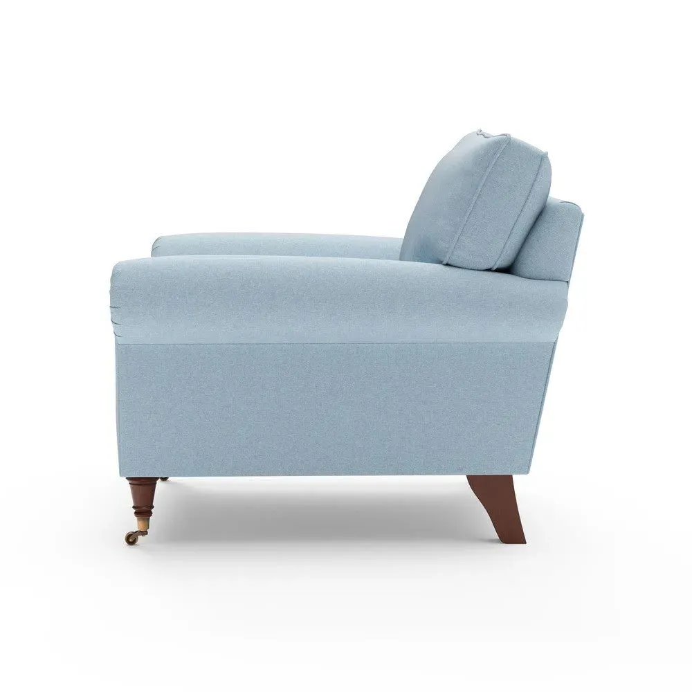 Armchair - Sky Blue, House Linen Mix